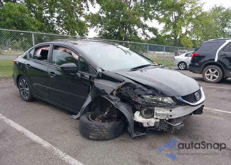 2014 Honda Civic Ex из США, поврежденный, VIN 19XFB2F86EE272368